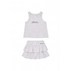 SPRINT σετ μπλούζα με σορτς κορίτσι 261-4024-202 γκρι